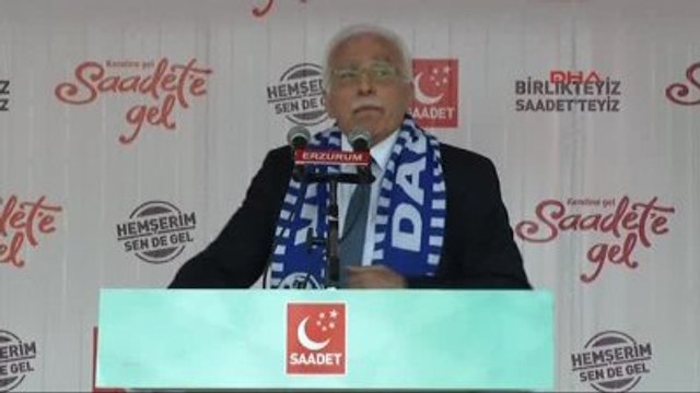 Erzurum - Milli İttifak Liderleri Kamalak ve Destici Erzurum Mitinginde Konuştu 6