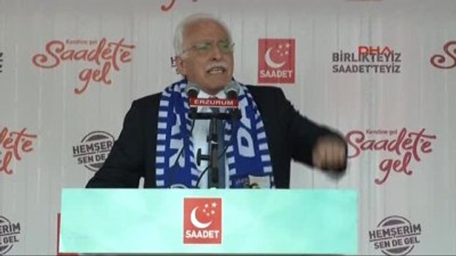 Erzurum - Milli İttifak Liderleri Kamalak ve Destici Erzurum Mitinginde Konuştu 7