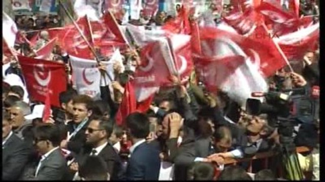 Erzurum - Milli İttifak Liderleri Kamalak ve Destici Erzurum Mitinginde Konuştu 3