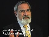 Rabbi Jonathan Sacks on Jewish Role in the  World