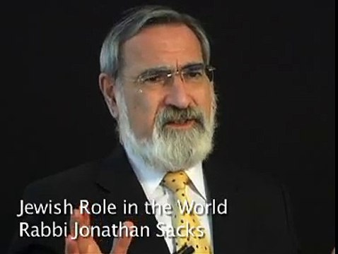 Rabbi Jonathan Sacks on Jewish Role in the World