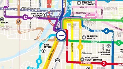 How are Rapid routes designed?