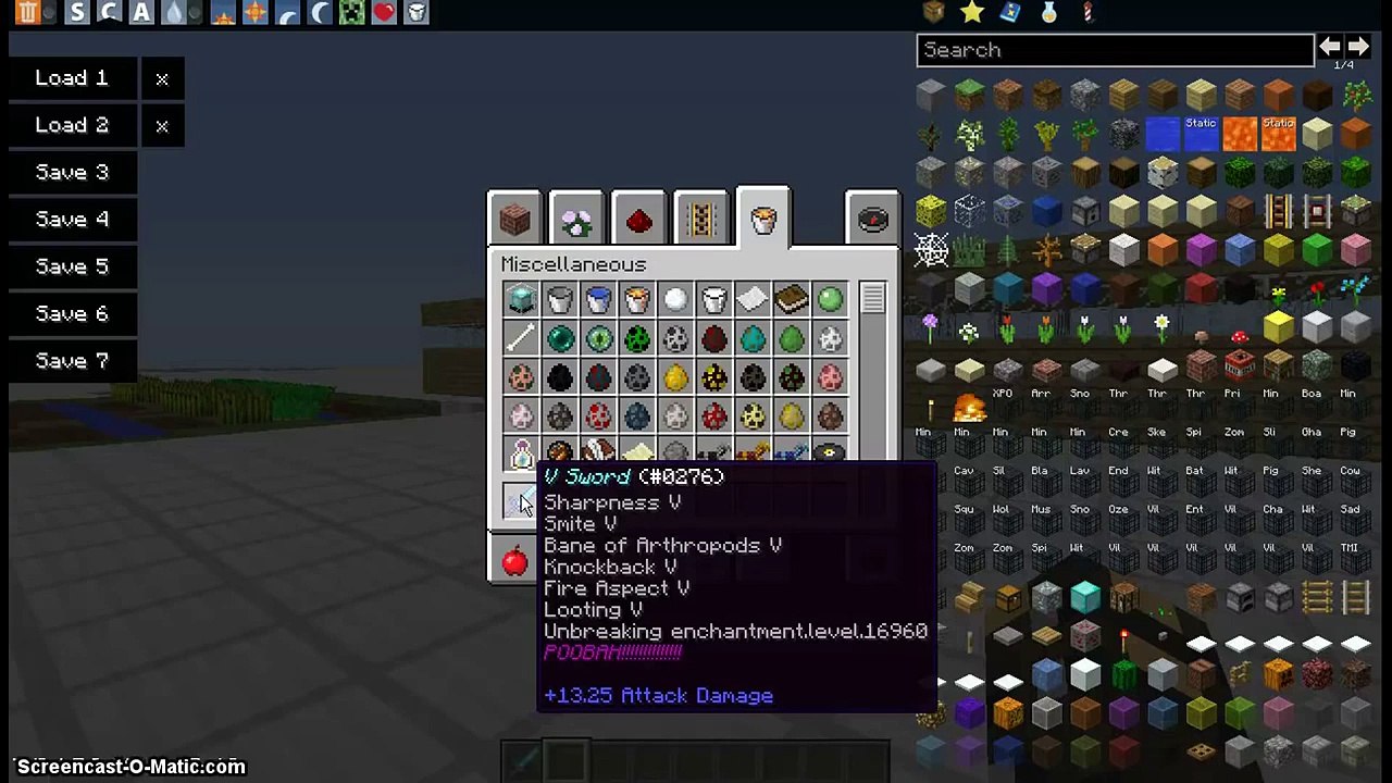 Minecraft command block project - Powerful Swords!! - video Dailymotion