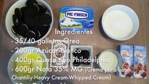 Tarta OREO sin Horno - Recetas de Tartas