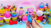 Kinder surprise eggs Peppa pig Play doh Smurfs Barbie Frozen Disney Fairies toys