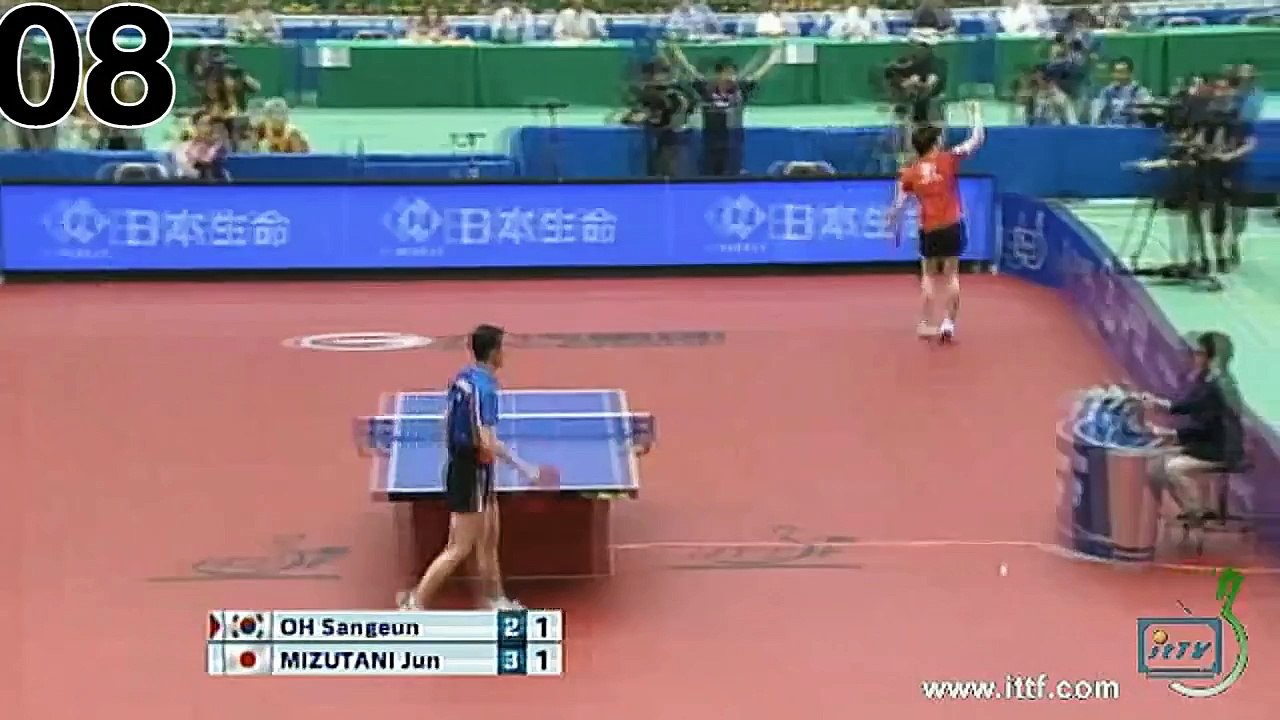 Top 10 탁구 진기 명기