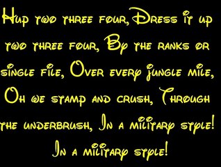 Colonel Hathi's March - The Jungle Book Lyrics HD