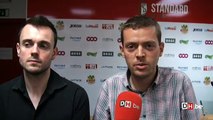 Le débriefing de Standard-Charleroi