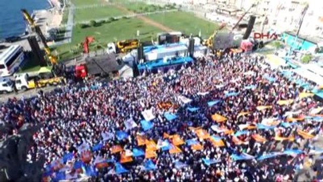 İzmir - Başbakan Davutoğlu AK Parti İzmir Mitinginde Konuştu 6