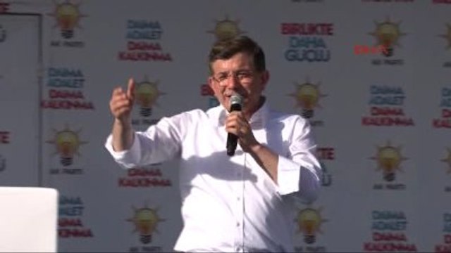 İzmir - Başbakan Davutoğlu AK Parti İzmir Mitinginde Konuştu 4