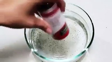 Magic with water ... Never thought about it