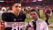 Stanford Football 2014: WSU Post Game Interview with Greg Taboada