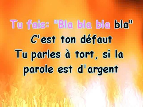 KARAOKE EDDY MITCHELL et LES CHAUSSETTES NOIRES - Tu parles trop