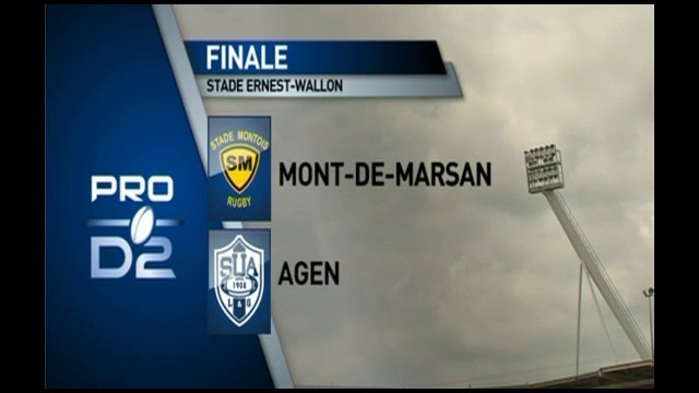 PROD2 – Mont-de-Marsan - Agen : 15 - 16 - Finale – saison 2014-2015
