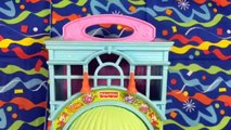 Disney Style Toy Houses Ginger Bread Man Glass House juguetes de las niñas
