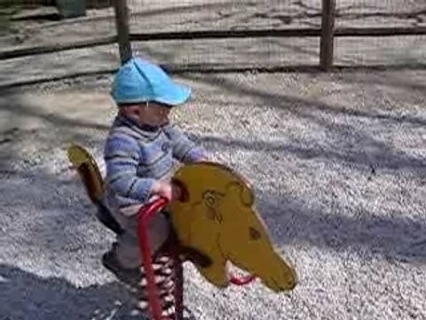 Cheval à bascule de brignoles