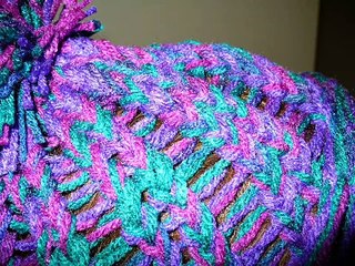 These I made with a knitting loom