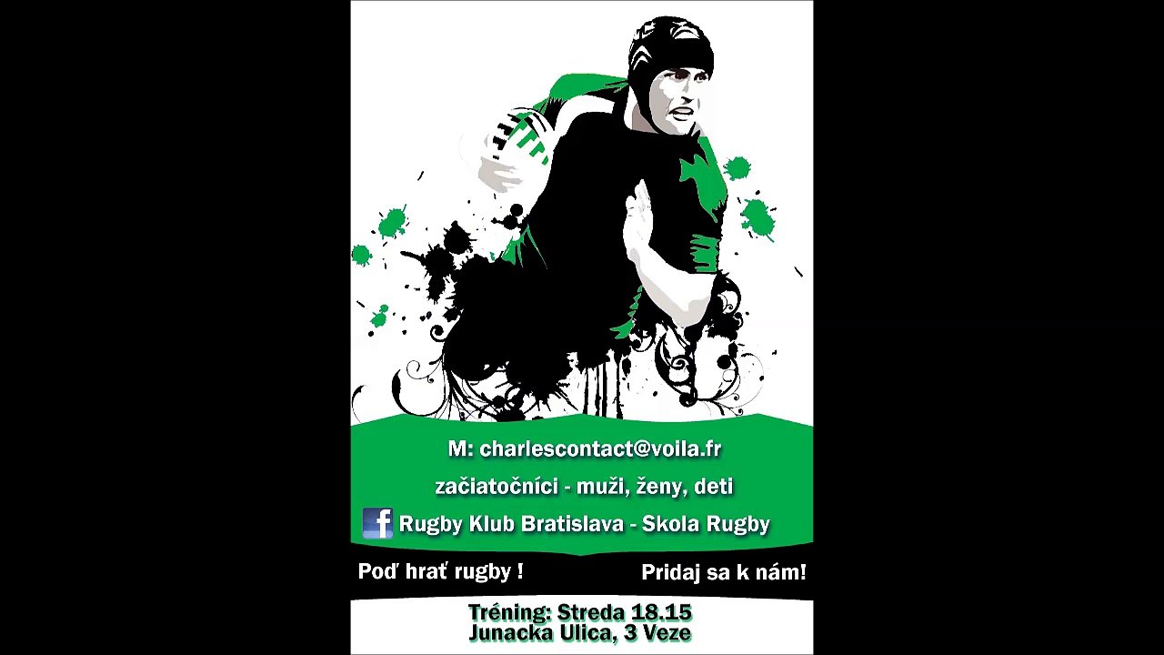 recruitement Rugby Klub Bratislava 2015-2016