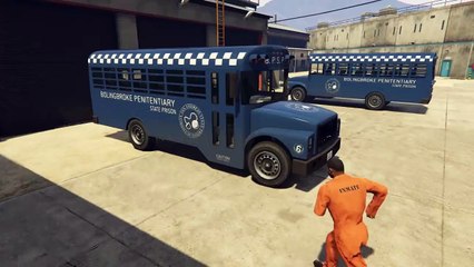 Prison Escape - A GTA V Gameplay