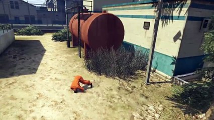 GTA V Gameplay  - Prison Escape