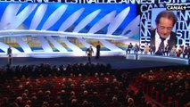 Cannes : l'émotion de Vincent Lindon lorsqu'il reçoit le prix d'interprétation masculine