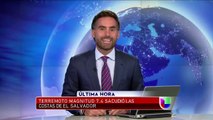 Fuerte sismo de 7.5 grados en El Salvador | TERREMOTO EL SALVADOR 13 OCTUBRE 2014