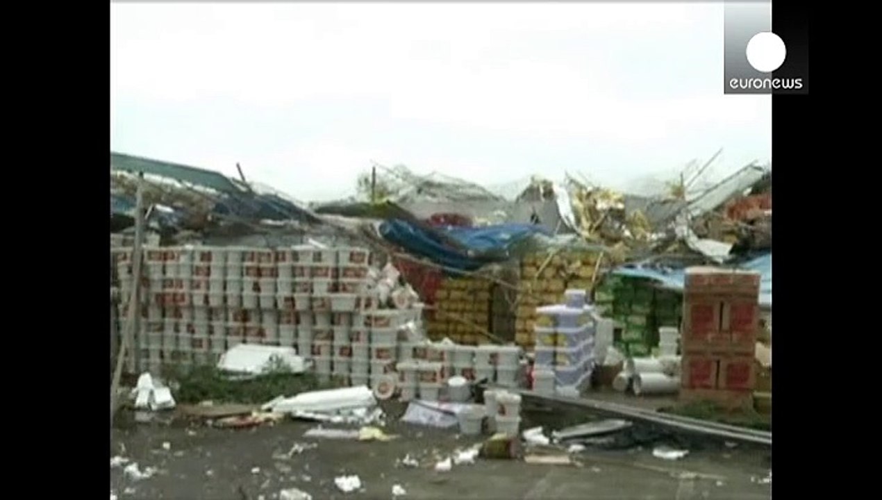 Schwere Unwetter in China