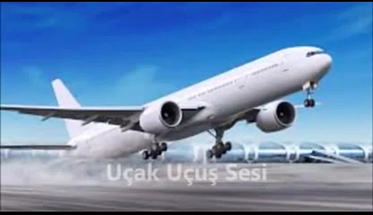 Uçak Uçuş Sesi-Uçak kalkış sesi
