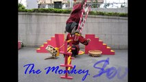 Monkey Jump in Tokyo Tower Japan