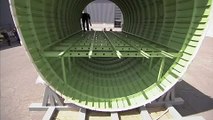 Fuselage Test Barrel for Bombardier CSeries Aircraft Arrives