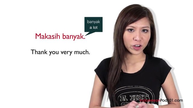 Learn Indonesian - Indonesian in Three Minutes - Indonesian Manners