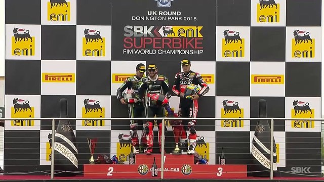 SBK - Sykes domina a Donington, la Ducati sul podio