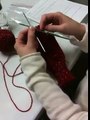 Knitting mittens - thumb