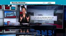 Rachel Maddow: Chris Christie's Office Knew From The Start Bridge Lane Closures Were Harmful