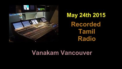 Vanakam Vancouver 2015-05-24