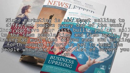What Niche Marketing is Not
