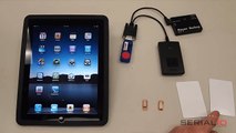 iPad, iPhone, iTouch NFC reader scans RFID tag data into any iOS app