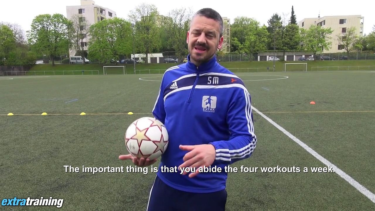 TOP FIT in 4 Wochen ? Fussball Trainingsplan Football soccer fitness Training