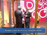 Parodia a César Acuña en 