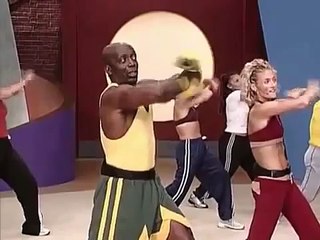 Exercise Fitness with taebo workout