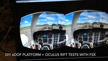 DIY 6DOF Platform - FSX Oculus Rift