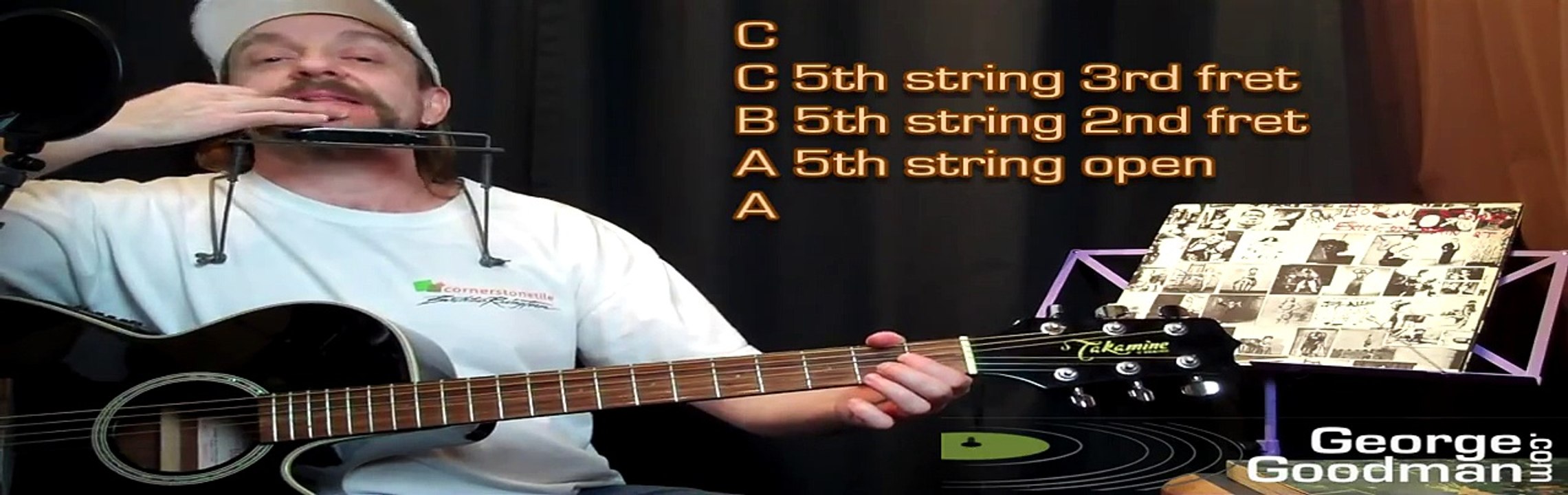 The Rolling Stones Sweet Virginia How to Play On Guitar and Harmonica