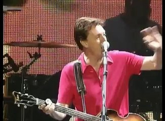 Paul McCartney "Can't Buy Me Love/Lady Madonna" Live