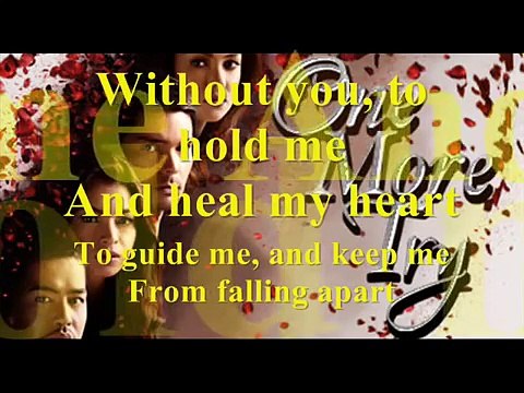 Without You (Theme Song Of One More Try) w/lyrics
