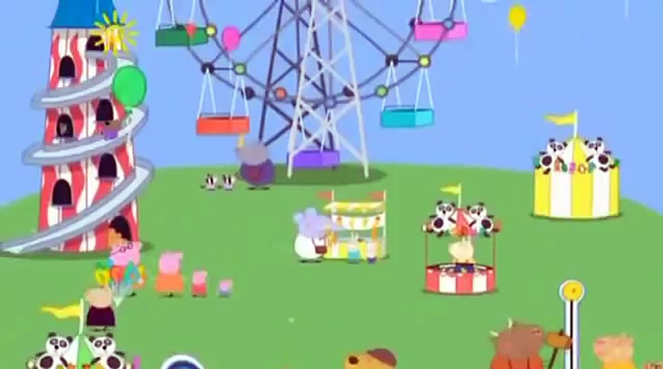 Πέππα το γουρουνάκι   Στο Λούνα Πάρκ pepa pig greek new