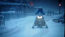 Snöskoter TV4 nyheter snowmobile Polaris Rush