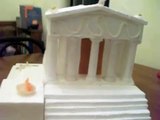 maqueta de Templo de Zeus,