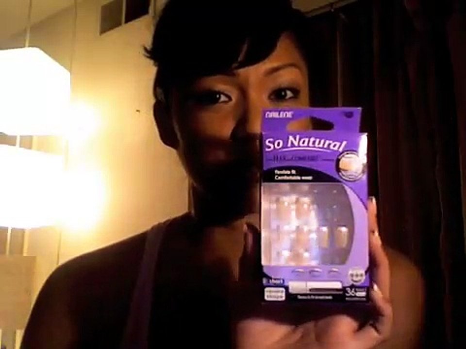 press on nails.....SERIOUSLY =)