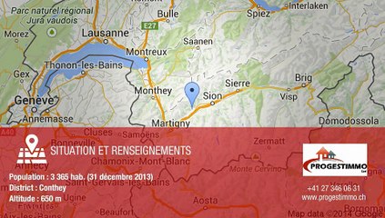 À vendre - Villa 4.5 pièces Chamoson-VS, CHF 595'000