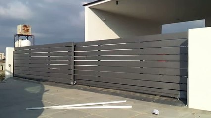 Telescopic sliding gate motor